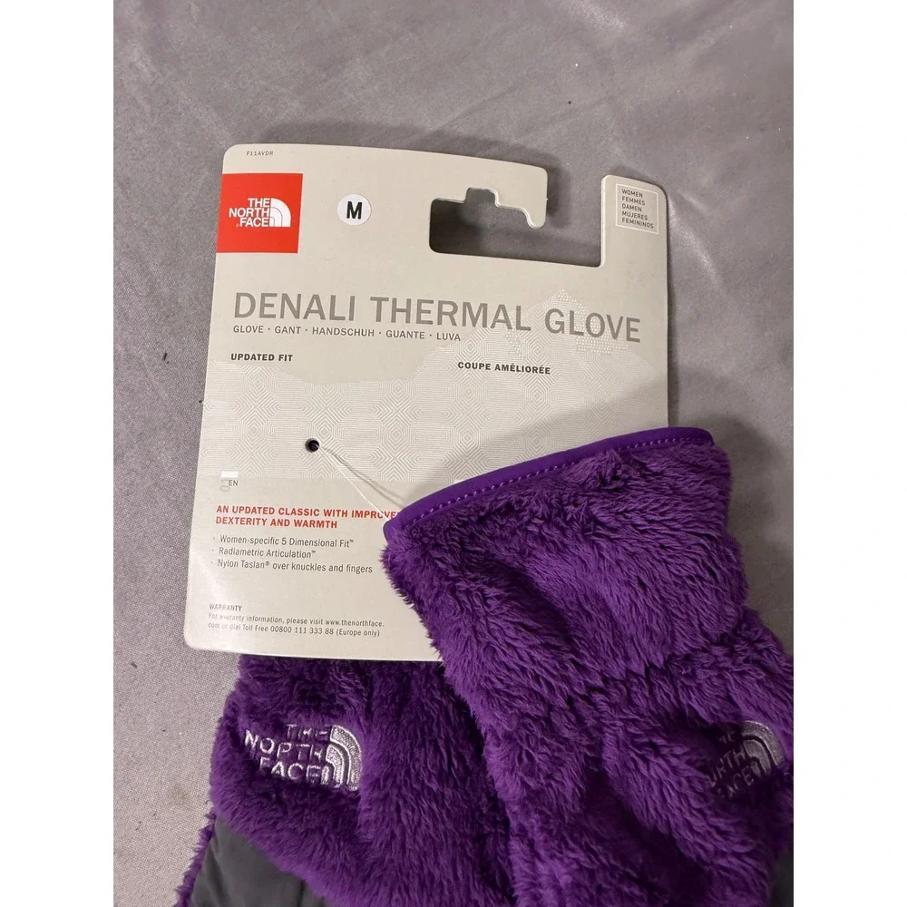 The North Face Denali Thermal Gloves Gravity Purple Women Medium AVDRJCO-M